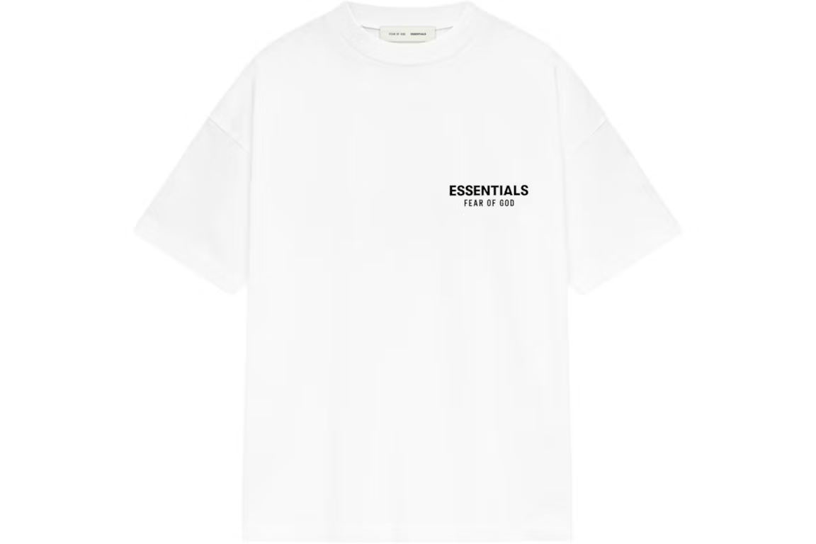 Fear of God Essentials Classic Sleeve Tee Bright White