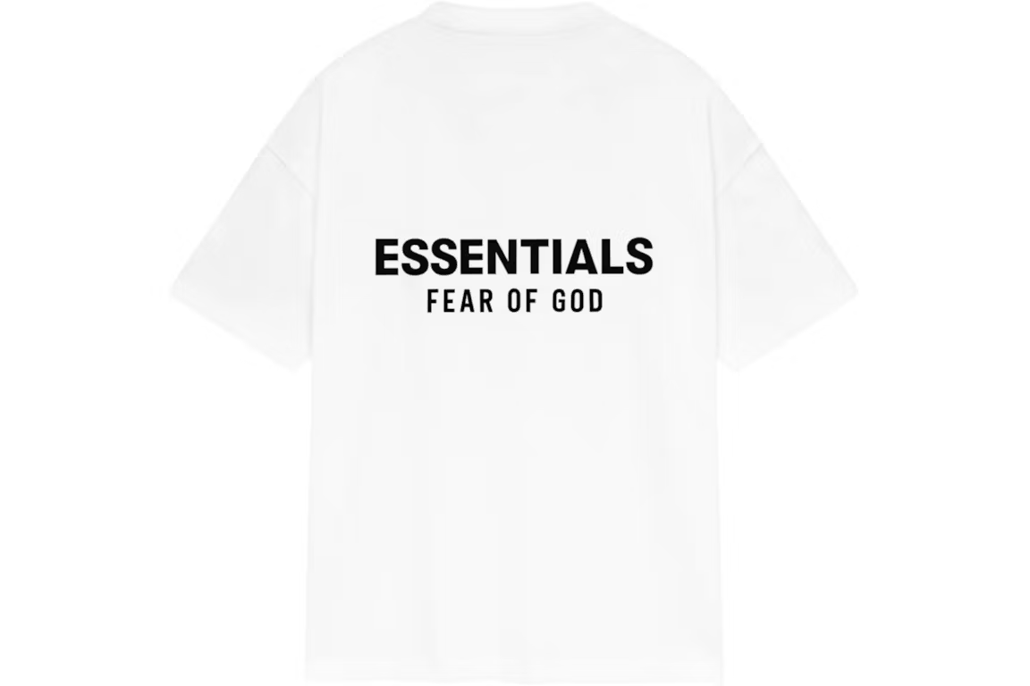 Fear of God Essentials Classic Sleeve Tee Bright White