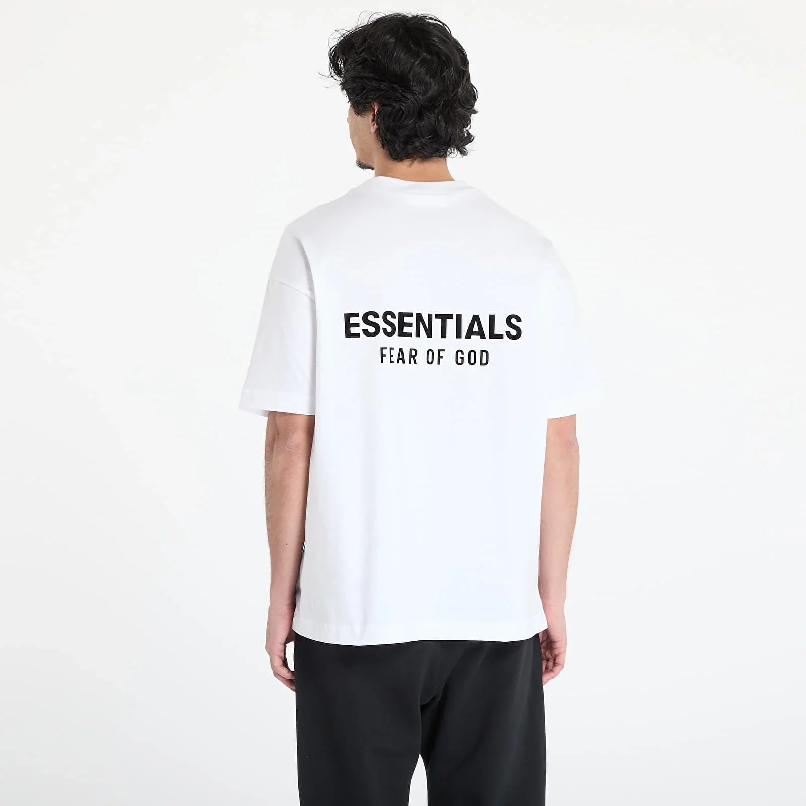 Fear of God Essentials Classic Sleeve Tee Bright White