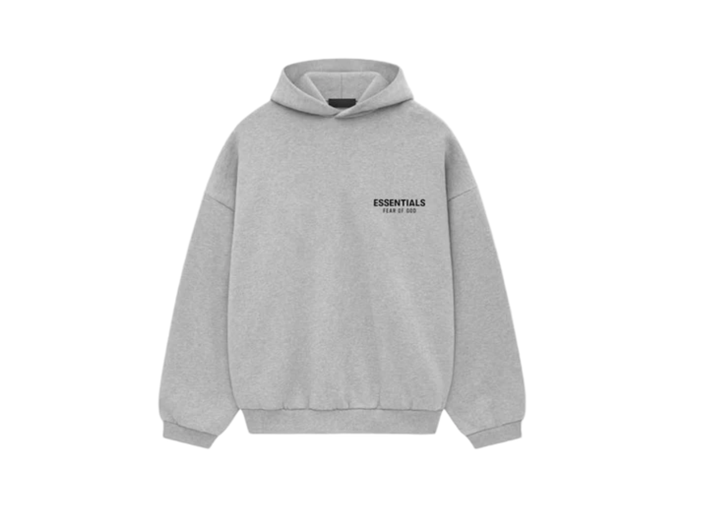 Fear of God Essentials Fleece Hoodie Light Heather Gray