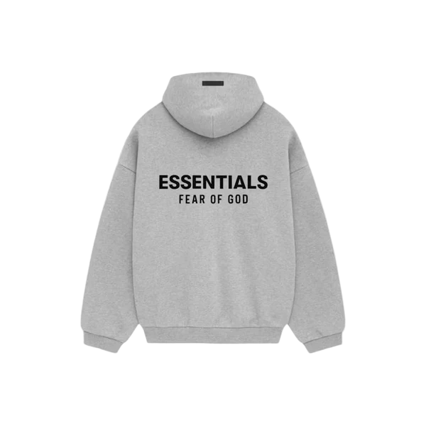 Fear of God Essentials Fleece Hoodie Light Heather Gray